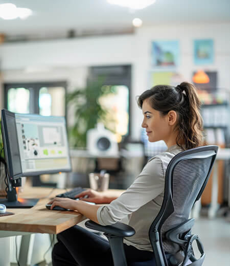 Ergonomiczne stanowisko pracy przy komputerze: Jak stworzyć idealne miejsce pracy?